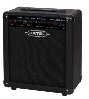ARTEC G35R 35瓦電吉他音箱 內建 Spring Reverb 效果器【G-35R/G35R-BK】