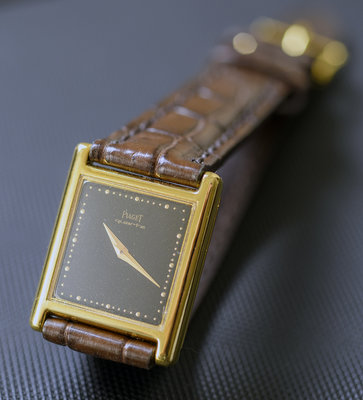 【讀冊人的老傢俬】瑞士品牌 3P之一 PIAGET 18k金  伯爵 女錶 石英  古董錶 手錶