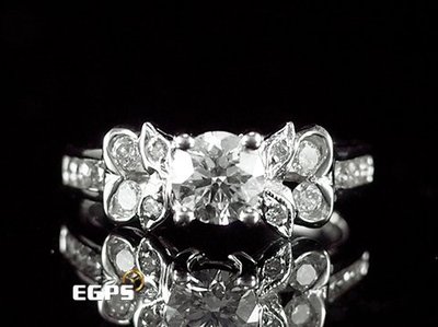 【永生流當品】《EGPS》 無螢光 GIA鑽石 0.53CT G/VS1 2EX 18K白金 天然鑽石 VO7613