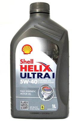 毛毛家 ~ Shell HELIX ULTRA 1 5W40 機油 殼牌 5W-40 1L 全新包裝 12瓶/箱