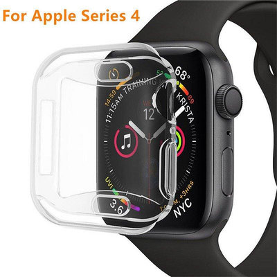 【熱賣精選】蘋果8代保護套Apple Watch SE 6 5代蘋果手錶全包保護殼 半包TPU軟殼 iwatch 41mm 45mm