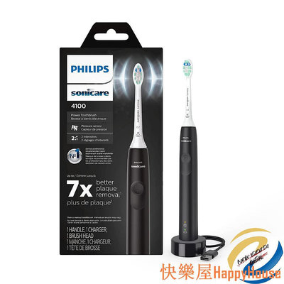 衛士五金Philips 飛利浦 Sonicare 4100 電動牙刷,附壓力感測器 HX3681