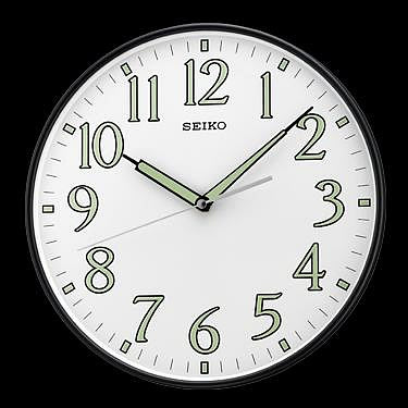 【獨特鐘錶】SEIKO精工原廠公司貨現貨🔥 靛藍夜光 靜音 時鐘 掛鐘 QXA521 QXA521K (滑動秒針)