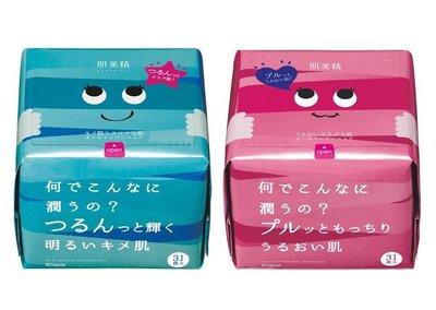 日本製 Kracie 葵緹亞 肌美精 每日保濕面膜 全效美肌面膜 4效合一面膜 粉紅(保濕) 藍(淨透)