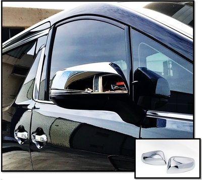 圓夢工廠 Toyota 阿法 Alphard 2021 2022~on 改裝 鍍鉻銀 後視鏡蓋 後照鏡蓋 照後鏡保護飾蓋