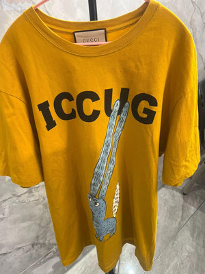 Gucci/古馳Gucci T恤 x L碼 前身大logo