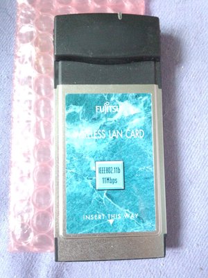 Fujitsu PCIMCIA 介面無線網卡 (筆記型電腦適用).