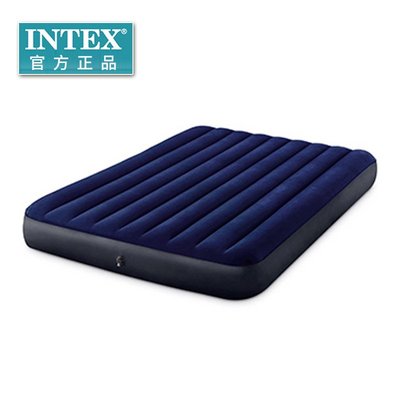 INTEX64757充氣床單人加大氣墊床雙人加厚戶外充氣床墊午休床