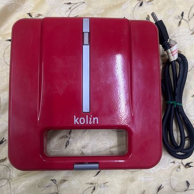 二手Kolin歌林三明治機KT-SD1825/烤吐司機/烤麵包機/鋁合金鐵板燒機/點心機/早餐機
