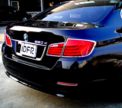 🐾寶馬BMW 5系列-F10/F11 2010~2016 鍍鉻銀 燈框 後燈框 尾燈框 改裝車燈裝飾亮條