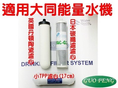 [源灃淨水] 適用於大同能量水機濾心