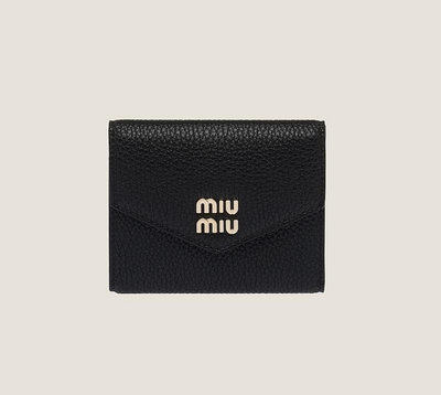 MIUMIU/MIU MIU 5MH040 三折短夾 巴黎代購(接單至5/15，5/19到貨)