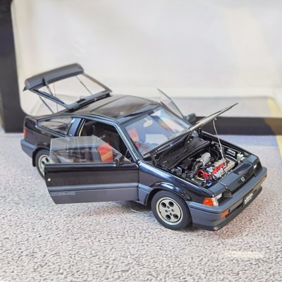奧拓AUTOART 1:18 本田CRX CR-X Si 合金老爺車汽車模型車模收藏