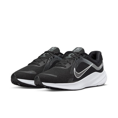 NIKE QUEST 5 男慢跑鞋 運動緩震 黑 KAORACER DD0204001【雅妤潮鞋】