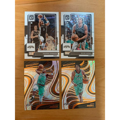 Devin Vassell Keldon Johnson 革命 NBA 球員卡 Prizm Donruss Hoops