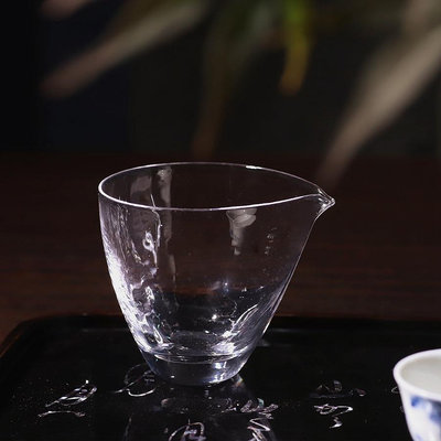 日本水晶公道杯茶道具創意玻璃透明公杯茶海日式分茶器功夫茶勻杯276