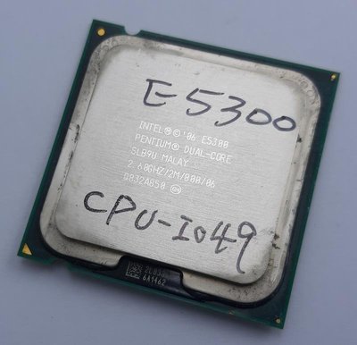 【冠丞3C】INTEL PENTIUN E5300 775腳位 CPU 處理器 CPU-I049