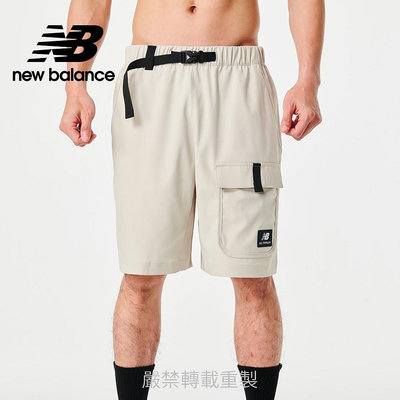 【New Balance】 NB 工作短褲_男性_卡其色_MS23501TWF