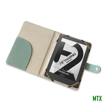 MTX旗艦店適用於 Readmoo Mooink Plus 2 7.8 英寸電子閱讀器袖袋保護皮膚的電子書保護套