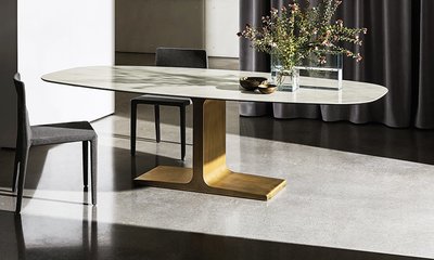 [米蘭諾家具]複刻Sovet  Table復刻陶板餐桌 訂製款 質感超優 臺灣製造