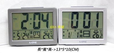 KKn C134_010900 A-ONE TG-071 電子/多功能/溫度顯示/貪睡/夜燈 鬧鐘