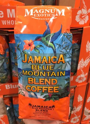 Costco好市多 MAGNUM 藍山調和咖啡豆 2磅/907g Jamaica blue mountain blend