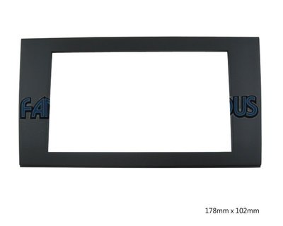 全新 奧迪 AUDI A4 (B6) 專用面板框 2DIN框 2002~2008年-178*102mm AU 2391