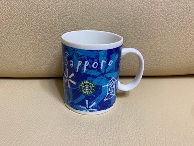 日本 星巴克 STARBUCKS 北海道 札幌 Sapporo 絕版 日彩 城市杯 城市馬克杯 馬克杯 咖啡杯