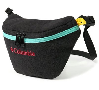 【 柒玖捌零日貨精品 】超優質 日版 全新正品 Columbia 哥倫比亞 黑色質感小腰包 胸包 側背包