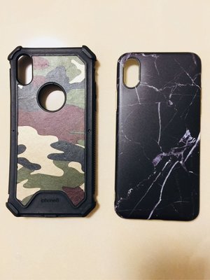 ☆╮PRiNcEsS-Mine╭☆ iPhone 8 &amp; iPhone X手機殼 大理石紋 迷彩 ☆保護殼 保護套