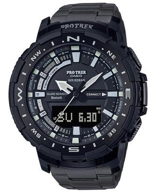 【萬錶行】CASIO PROTREK 釣魚專用 藍芽多功能運動錶 PRT-B70YT-1