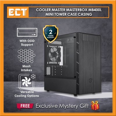 Cooler Master MasterBoxMB400L 迷你塔式機箱,帶-玖貳柒柒