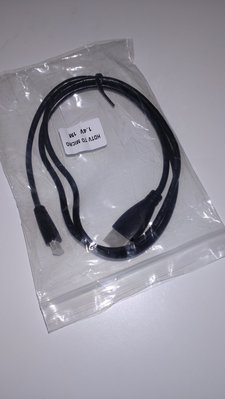 Micro HDMI 轉 to HDMI cable 線