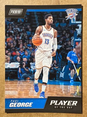 2018-19 Panini Player of the Day - [Base] #11 - Paul George
