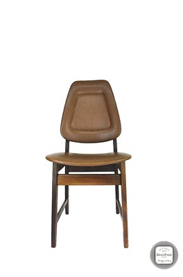 【 BRASS PARK 銅公園 】  北歐挪威復古單人椅   柚木/古董/二手/老件/餐椅/工作椅/休閒椅