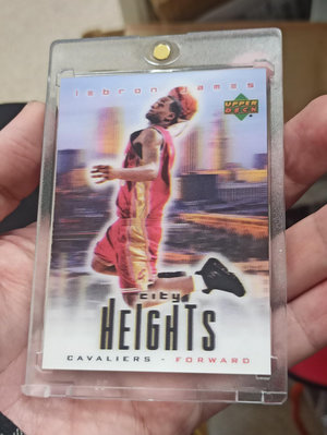 2003-04 Upper Deck city heights Redemption 交換卡 LeBron James 正 RC rookie 3D
