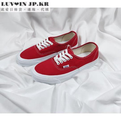 【日韓連線】Vans Og Old Skool Lx 聖誕紅男女休閑帆布滑板鞋VN0A4BV905D