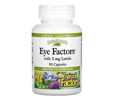 美樂 現貨  Natural Factors   Eye Factors 含 2mg葉 黃素 90粒