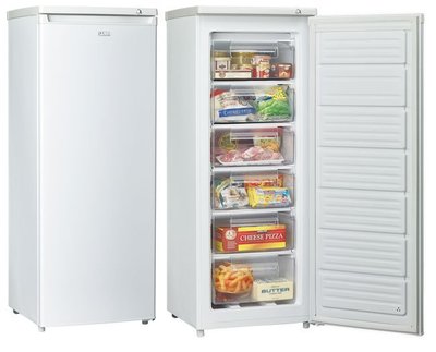 泰昀嚴選 SAMPO聲寶 182L 直立式冷凍冰櫃 SRF-180S 線上刷卡免手續 可議低價 全省配送安裝