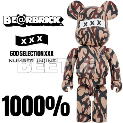 BEETLE BE@RBRICK NUMBER(N) GOD SELECTION XXX  庫柏力克熊 1000%
