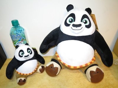 ///可愛娃娃///~6吋可愛的Kung Fu Panda~功夫熊貓3~阿波坐姿絨毛娃娃~造型精美---約16公分