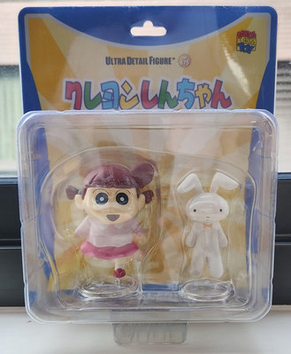 日本 正版 Medicom Toy UDF 蠟筆小新 4 妮妮與幸福兔