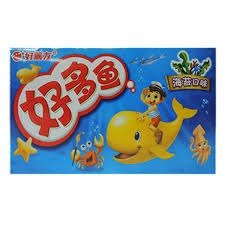 【享吃零食】韓國ORION好麗友 好多魚餅乾(海苔口味)