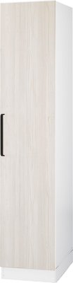 【生活家傢俱】HJS-450-4：艾美爾1.4尺衣櫥-A款鐵杉白【台中家具】開門式衣櫃 低甲醛E1系統板 台灣製造