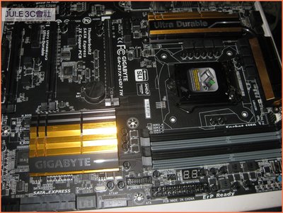 JULE 3C會社-技嘉 Z97X-UD7 TH Z97/DDR3/4K HD/超耐久/抗靜電/良品/1150 主機板