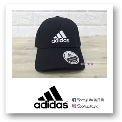 【SL美日購】ADIDAS 6PCAP LTWGT EMB 黑 帽子 老帽 電繡 棒球帽 基本款 S98151 愛迪達