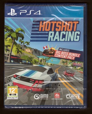 全新PS4原版片 中文版 大佬競速 Hotshot Racing