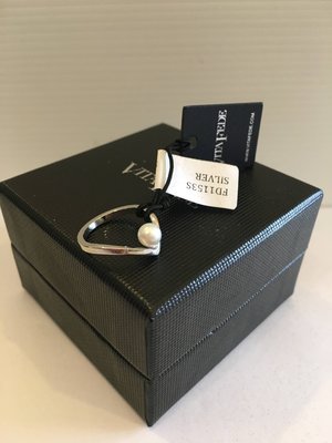 Vita Fede Akoya Pearl Ultra Mini V Ring 時尚飾品 指節戒指 5號 現貨