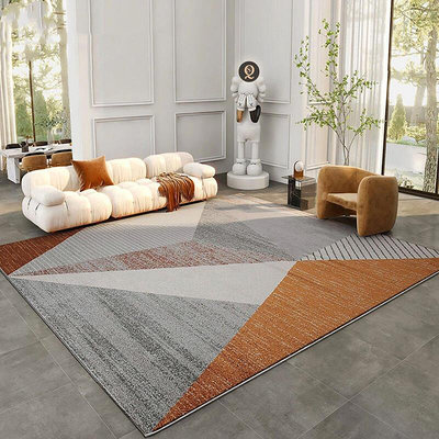 現代簡約北歐ins風格客廳沙發茶幾時尚家用抽象高級地毯新款