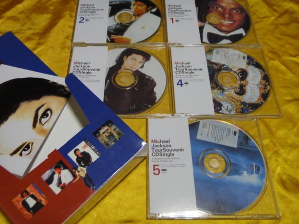 Michael Jackson Tour Souvenir CD Single マイケル・ジャクソン来日